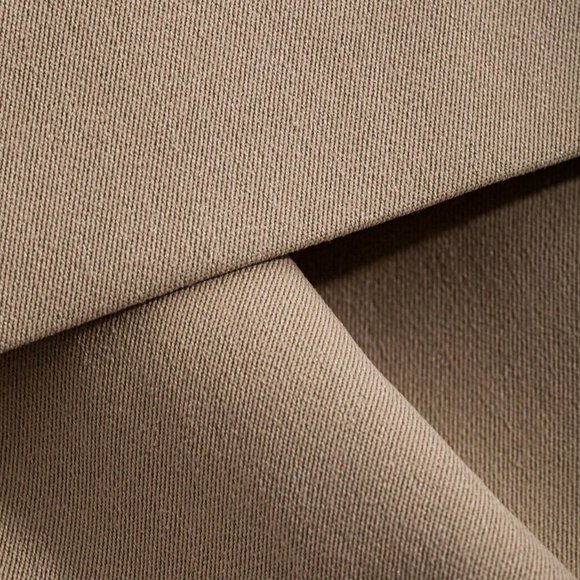 Khaki Casual Womens Lapel Neck Belted Vest Jacket - Picture 6 of 6